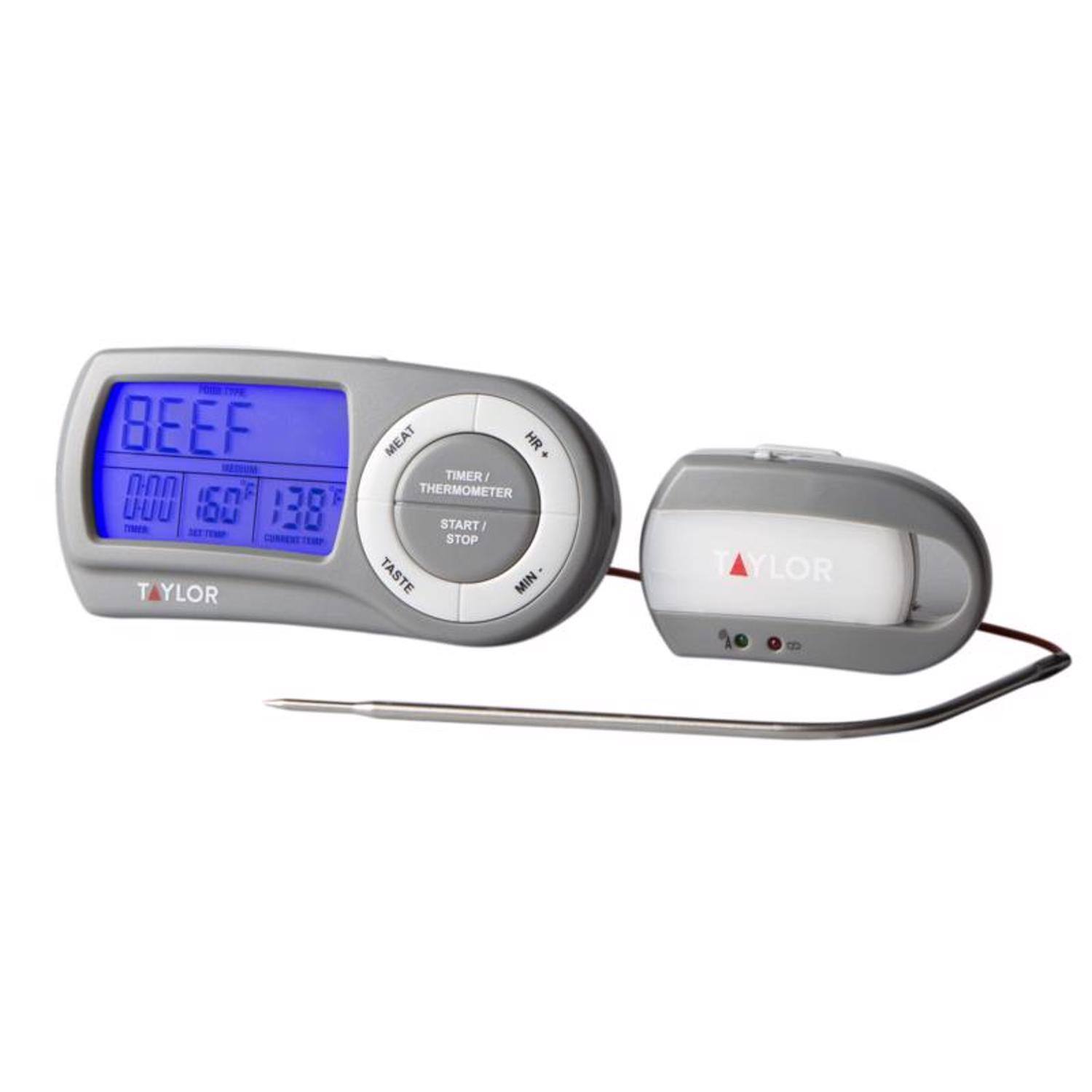 BEEF  
IC F UUU  
160 138  
T YLOR MEAT  
TIMER / THERMOMETER  
START / STOP  
TASTE  
MIN