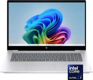 HP - OmniBook X 17.3" Full HD Touchscreen Laptop - Intel Core Ultra 7 (2024) - 16GB Memory - 512GB SSD - Copilot+ PC - Glacier Silver