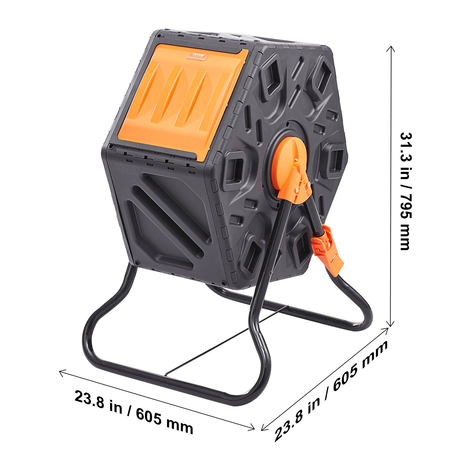 31.3 in / 795 mm
23.8 in / 605 mm
23.8 in / 605 mm