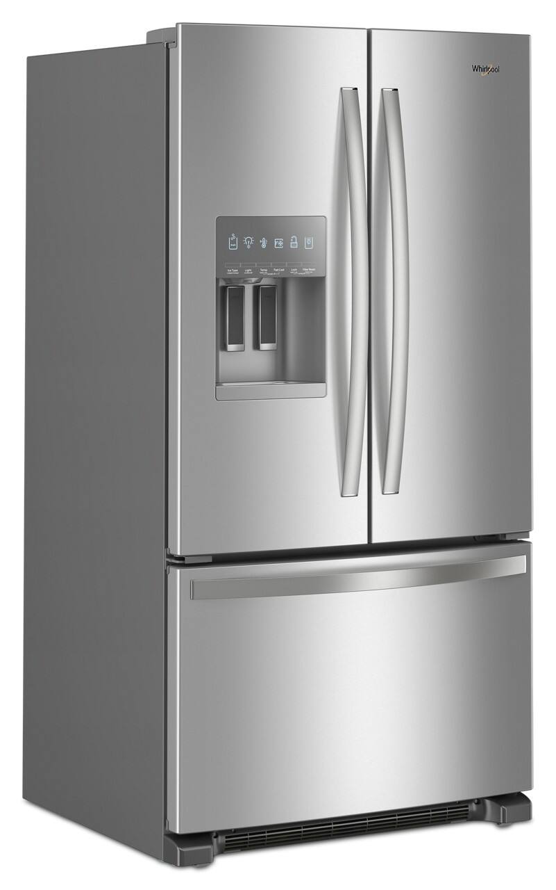 Whirlpool 24.7 Cu. Ft. French Door Refrigerator with Elevated Deli ...