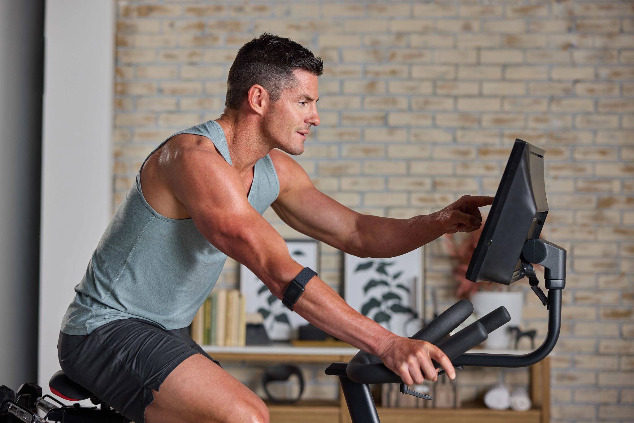 Alt View 10. ProForm - ProForm Carbon Pro10 Studio Bike - Black.