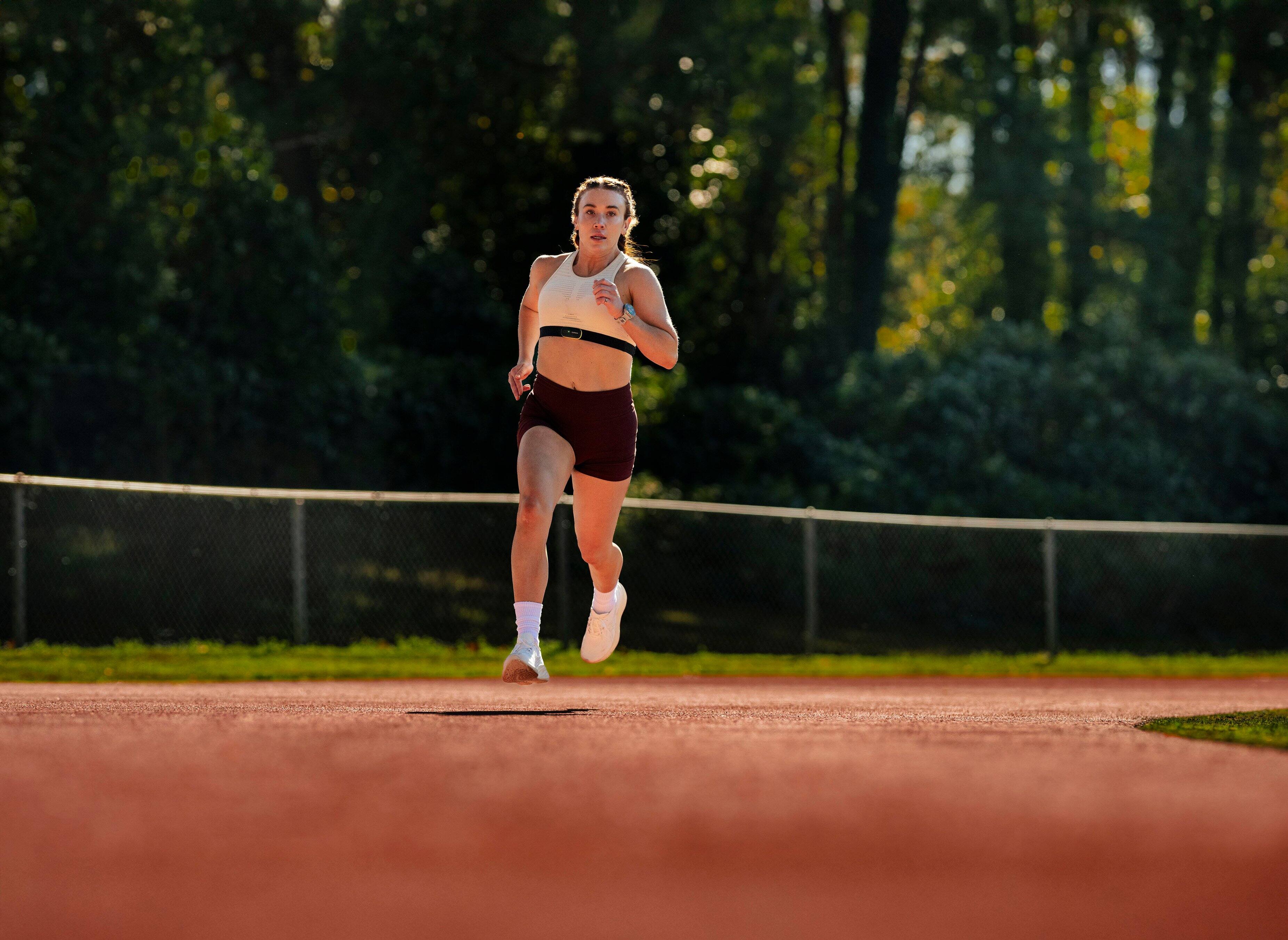 Alt View 9. Garmin - Forerunner 970 GPS Smartwatch 47 mm Titanium - Soft Gold Titanium with French Gray Case.