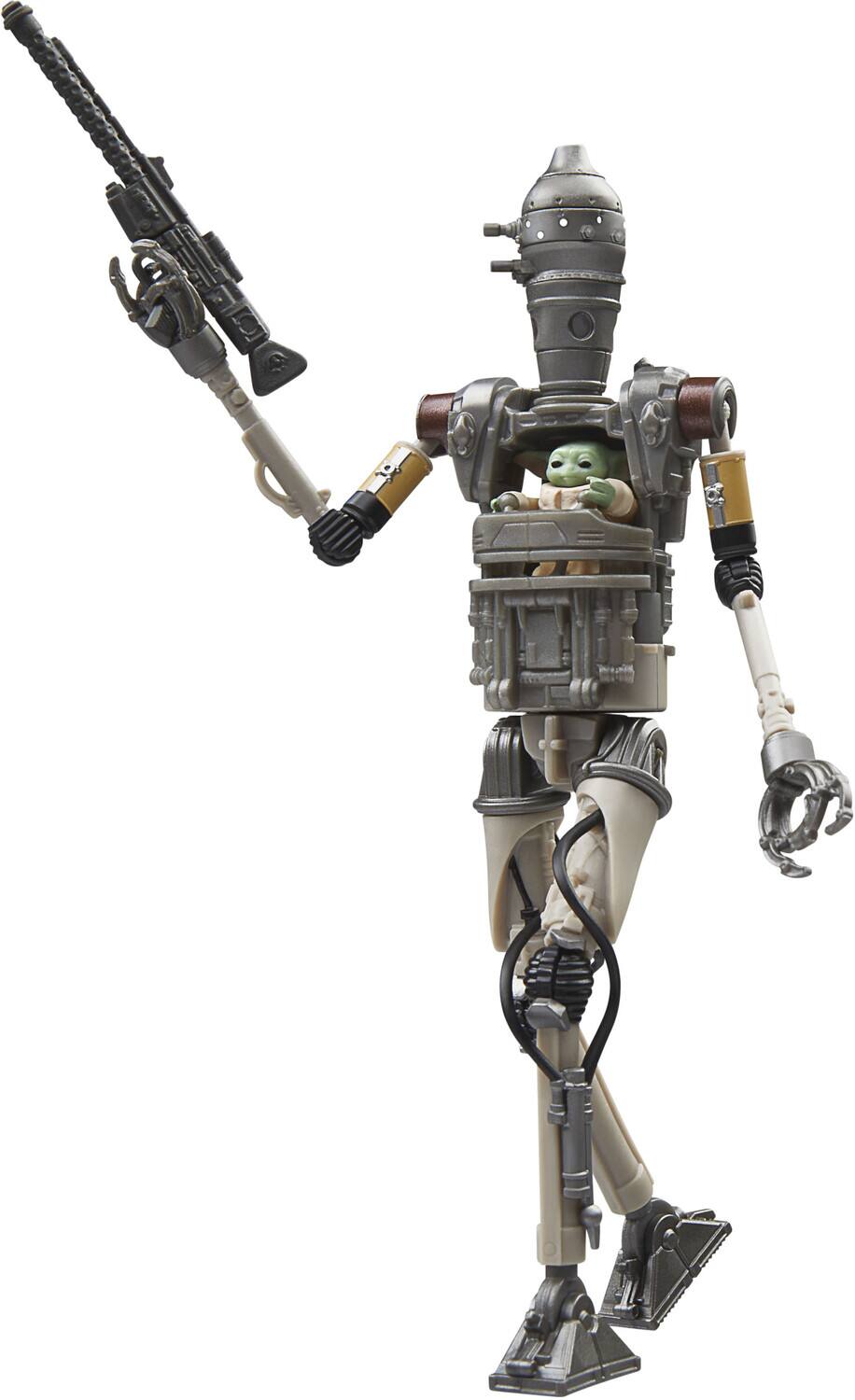 Alt View 2. Hasbro - Hasbro Collectibles - Star Wars - Vintage Collection - IG-12, Grogu & Anzellan Deluxe Action Figure - Collectibles - Multicolor.