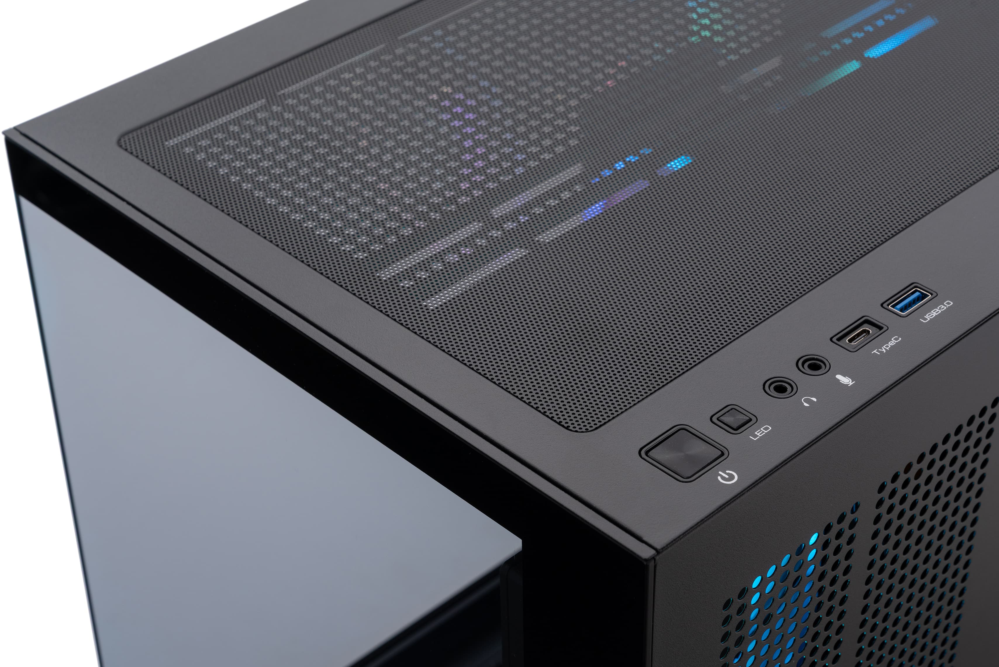 ADVANCED BATTLESTATIONS ABS Flux II Aqua Gaming PC Powered by Asus