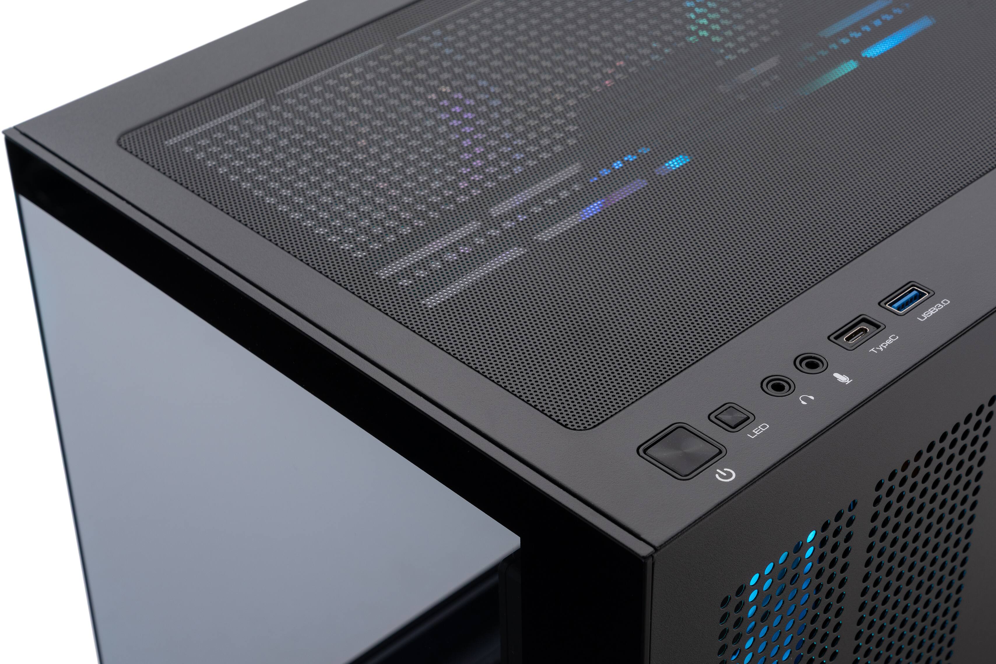 The text on the image reads:

- "USB 3.0"
- "Type-C"
- "LED"