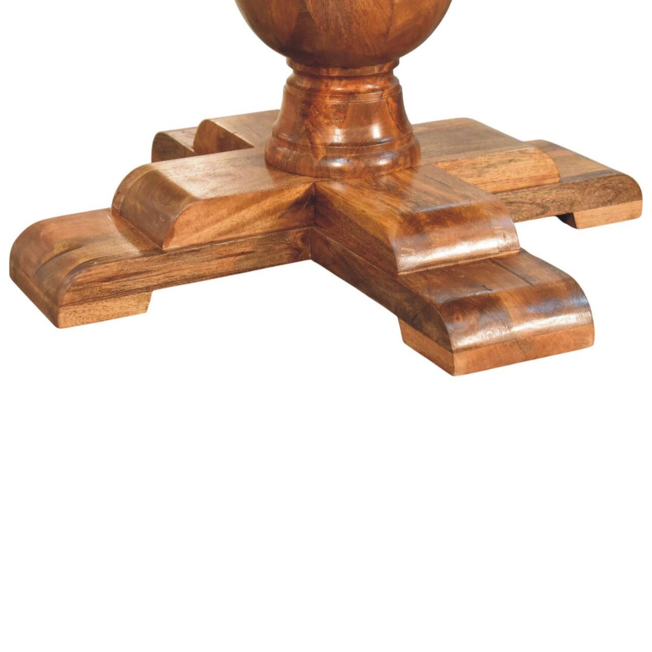 Alt View 4. Artisan Furniture - Artisan Furniture Solid Wood Wentworth Round Dining Table - Brown.