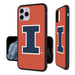 Keyscaper - NCAA - Illinois Fighting Illini iPhone Solid Design Bump Case - 14 - Multicolor