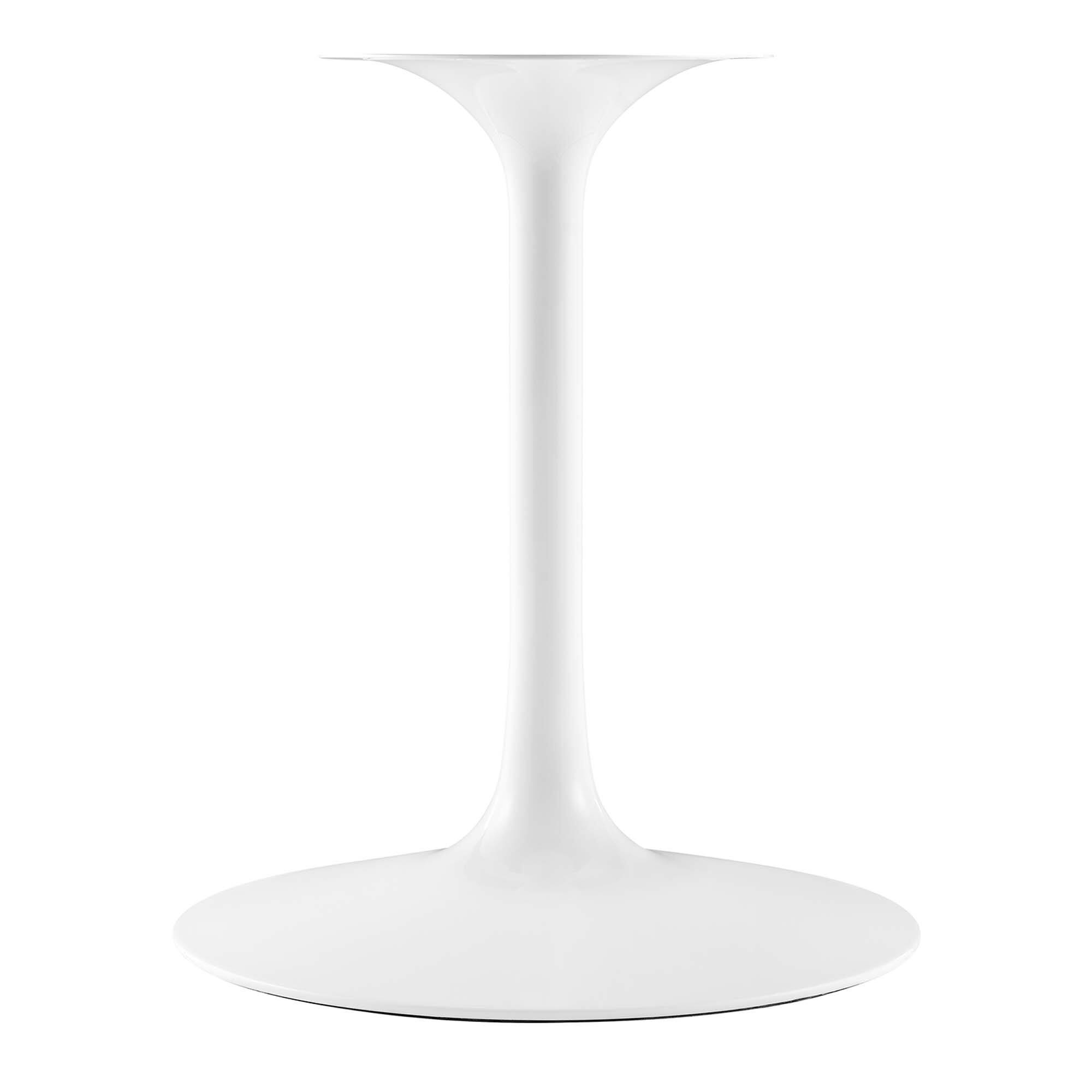 Alt View 4. Modway - Lippa 40" Round Wood Dining Table by Modway - White.