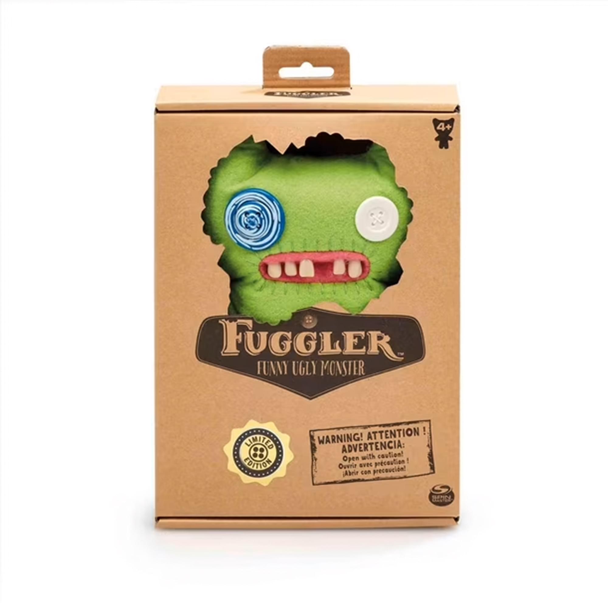 T8L 4+ FUGGLER FUNNY UGLY MONSTER LIMITED EDITION ATTENTION! WARNING! ADVERTENCIA: Open with caution! prceution! Ouvrir avec précaution! Abrir con precaución!