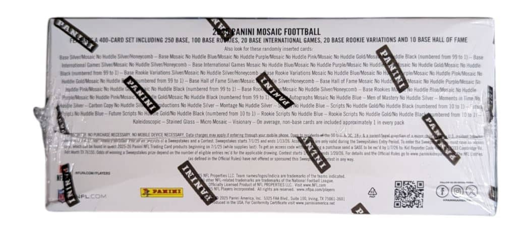 2025 Panini Mosaic Football No Huddle Hobby Box - Best Buy