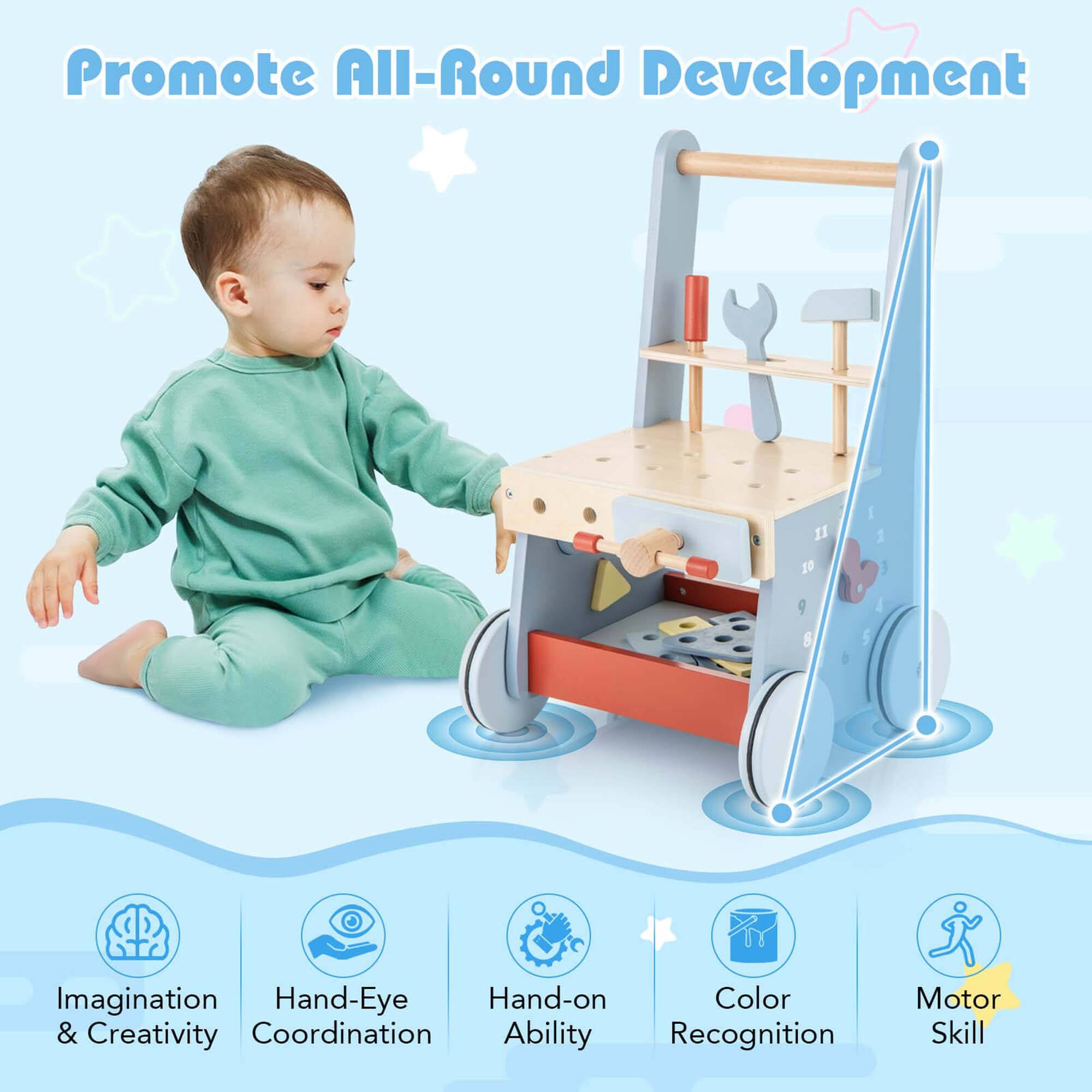 Promote All-Round Development

- Imagination & Creativity
- Hand-Eye Coordination
- Hand-on Ability
- Color Recognition
- Motor Skill