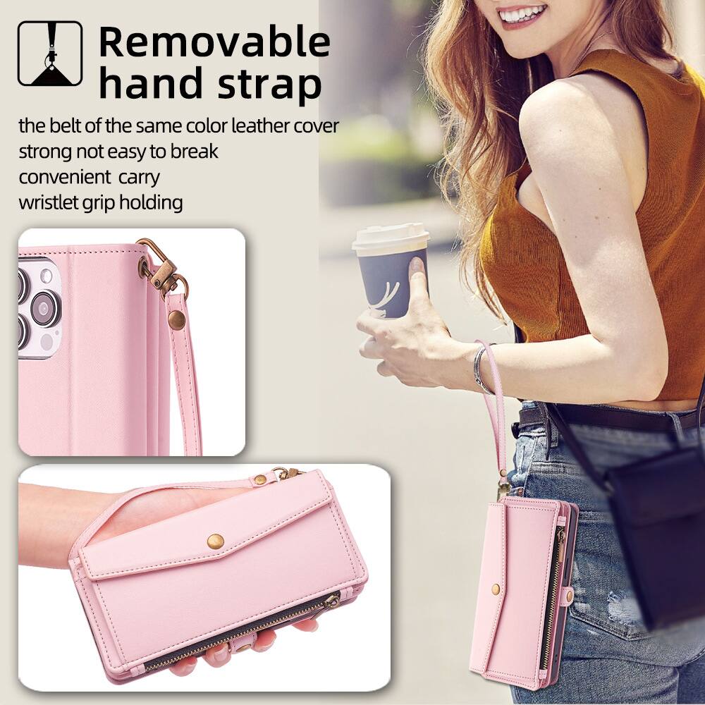 Removable hand strap

the belt of the same color leather cover strong not easy to break convenient carry wristlet grip holding