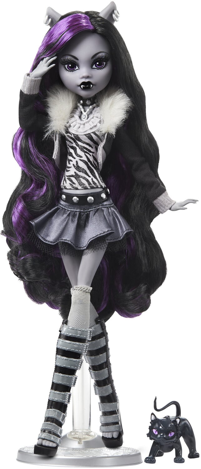 Mattel Monster High Reel Drama Clawdeen Wolf Doll COLLECTIBLES