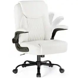 CloudRest Pro - Ergonomic Office Chair Swivel Tilt Gaming Chair with Lumbar Support Computer Chair - White
