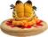 Front. Kidrobot - Garfield 16" Pizza Nap Time Plush Set.