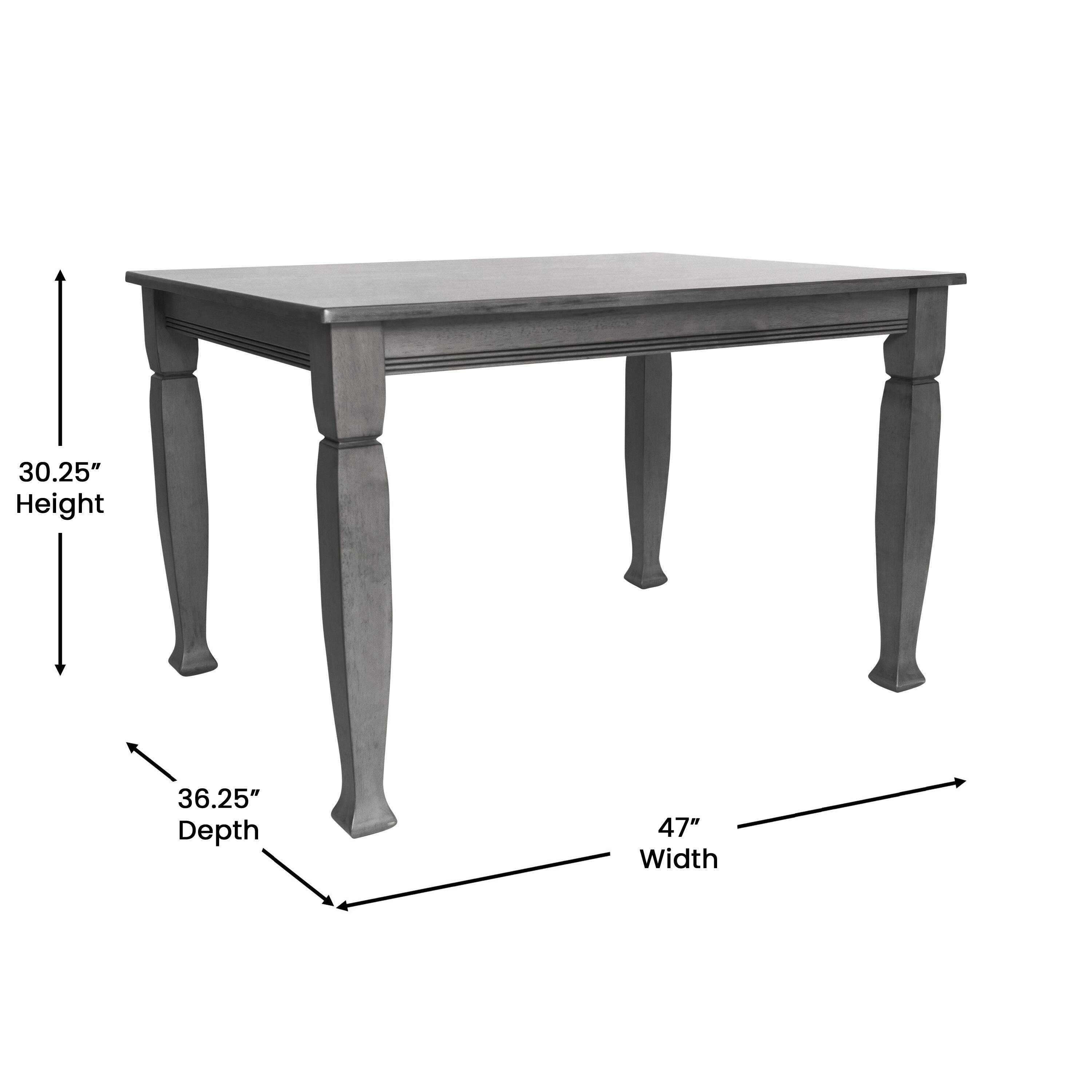 30.25" Height, 36.25" Depth, 47" Width