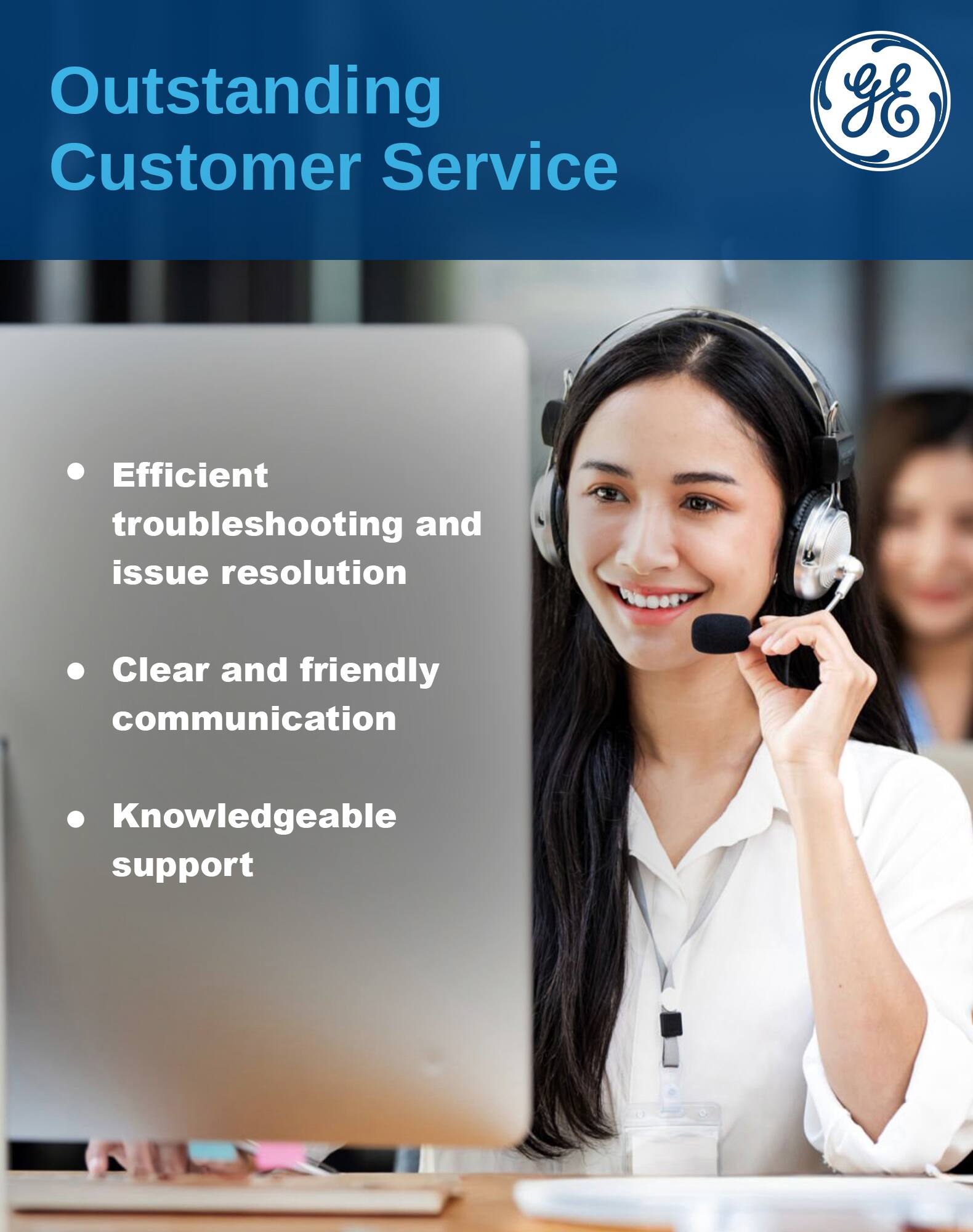 Outstanding Customer Service

- Efficient troubleshooting and issue resolution
- Clear and friendly communication
- Knowledgeable support