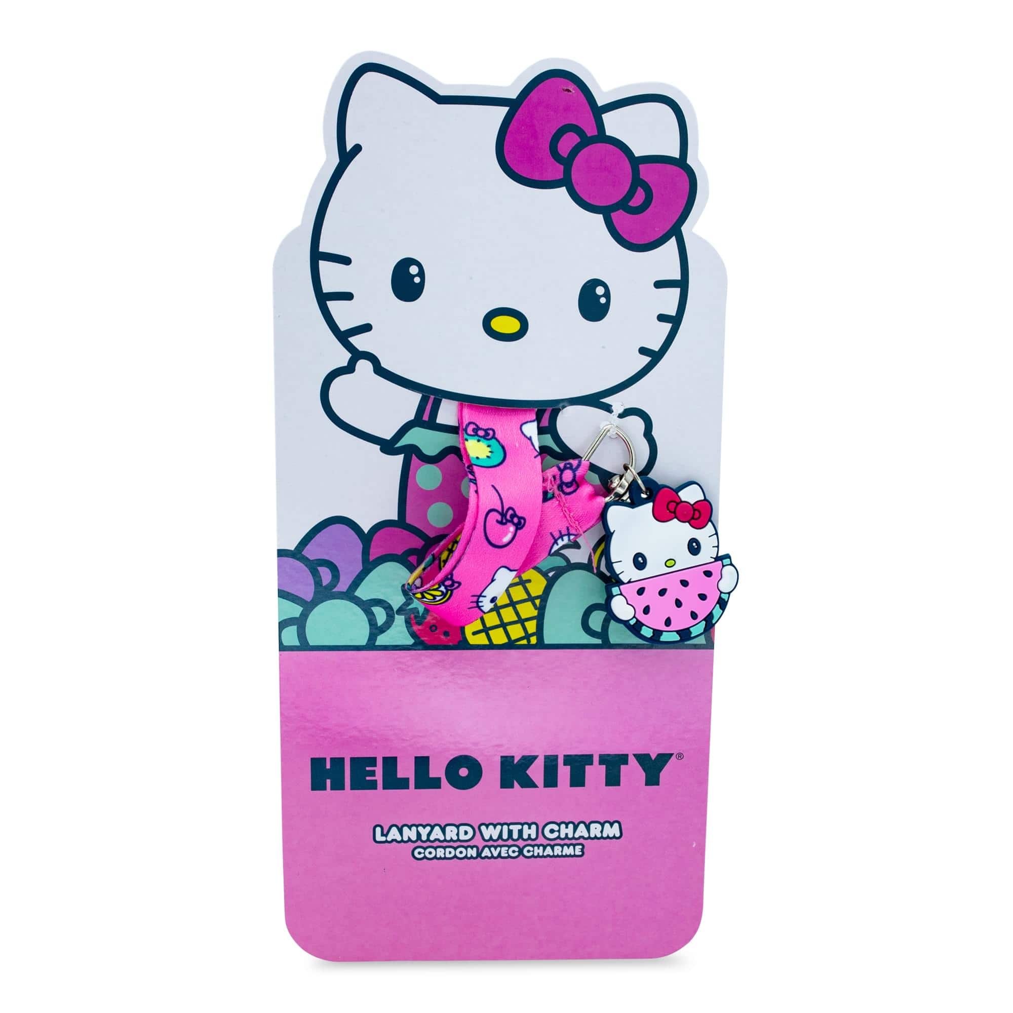 Sanrio Hello Kitty Supercute Fruit Strap Lanyard With Watermelon