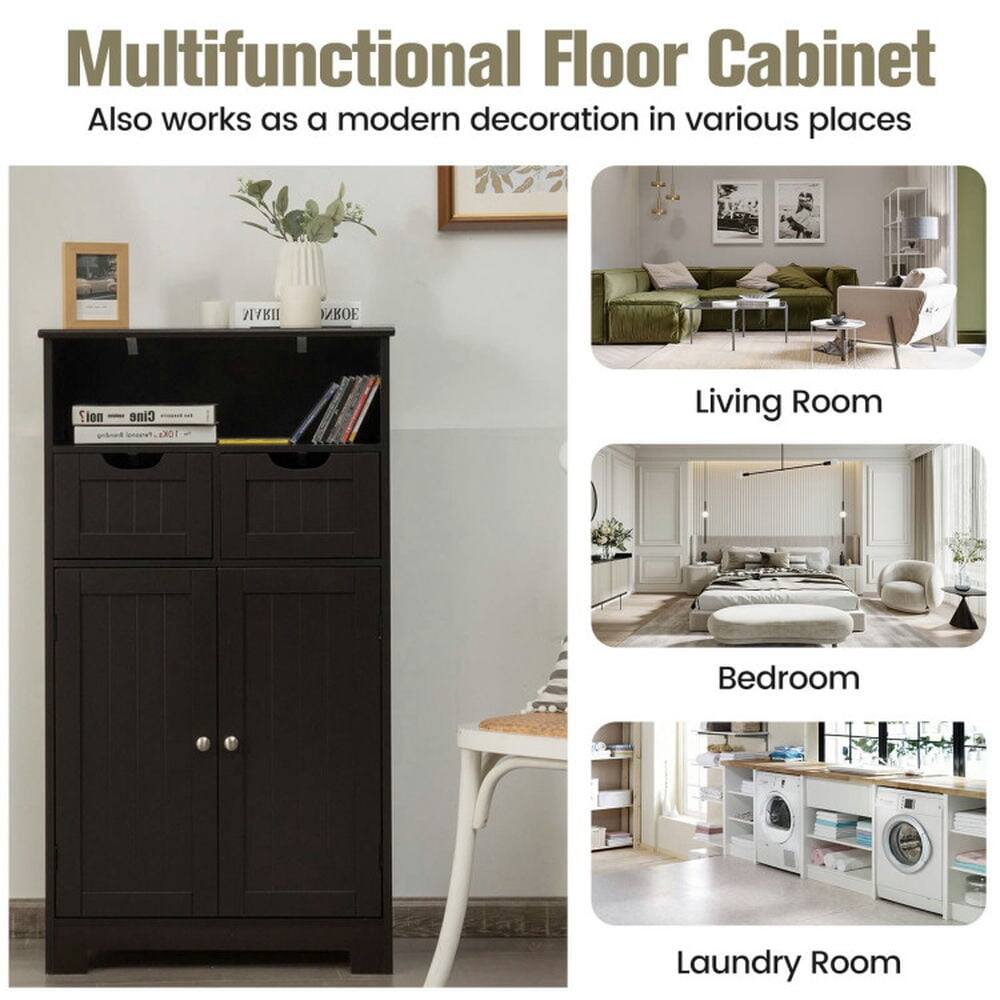 Multifunctional Floor Cabinet  
Also works as a modern decoration in various places  

Living Room  
Bedroom  
Laundry Room