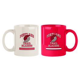 Logo Brands - Portland Trail Blazers Two-Pack 15oz. Color Mug Set - Multicolor