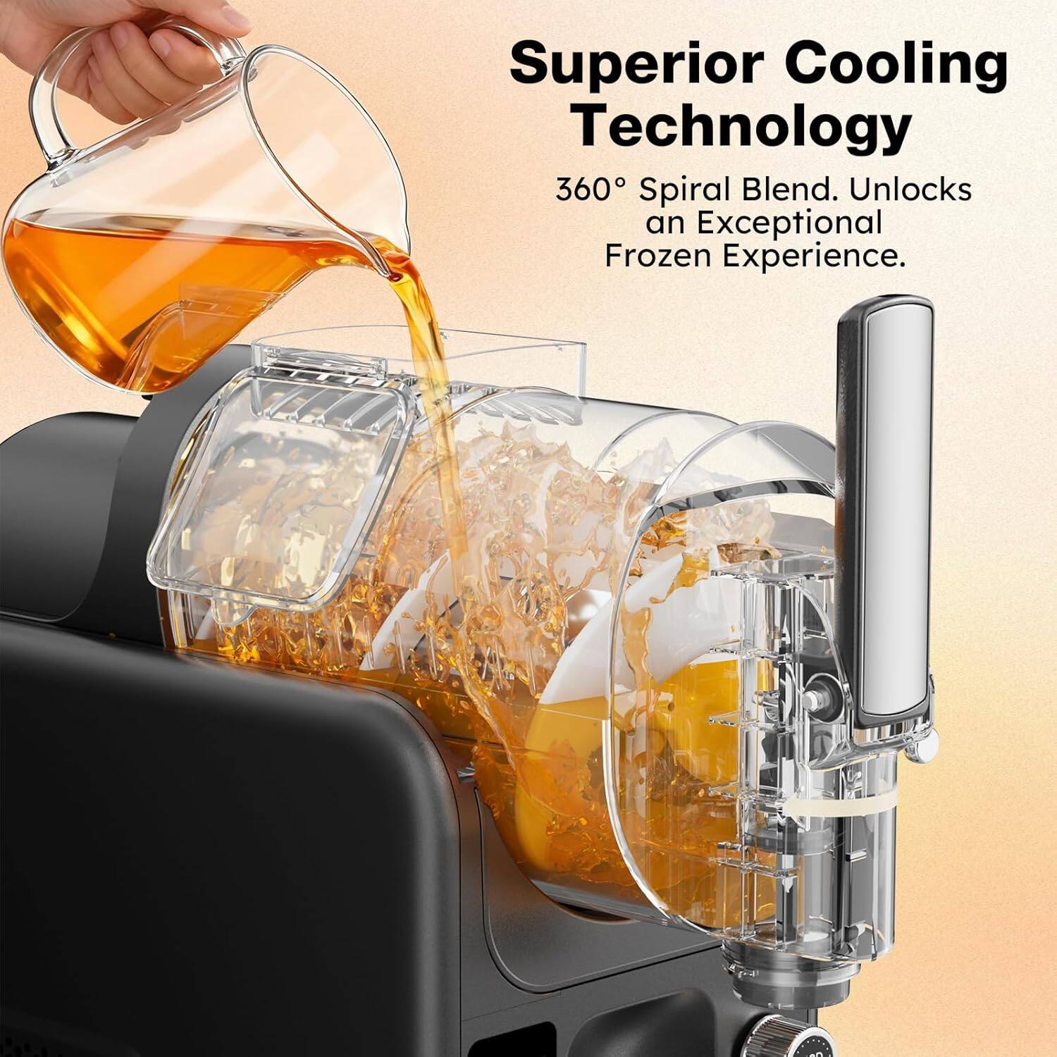 Superior Cooling Technology  
360° Spiral Blend. Unlocks an Exceptional Frozen Experience.