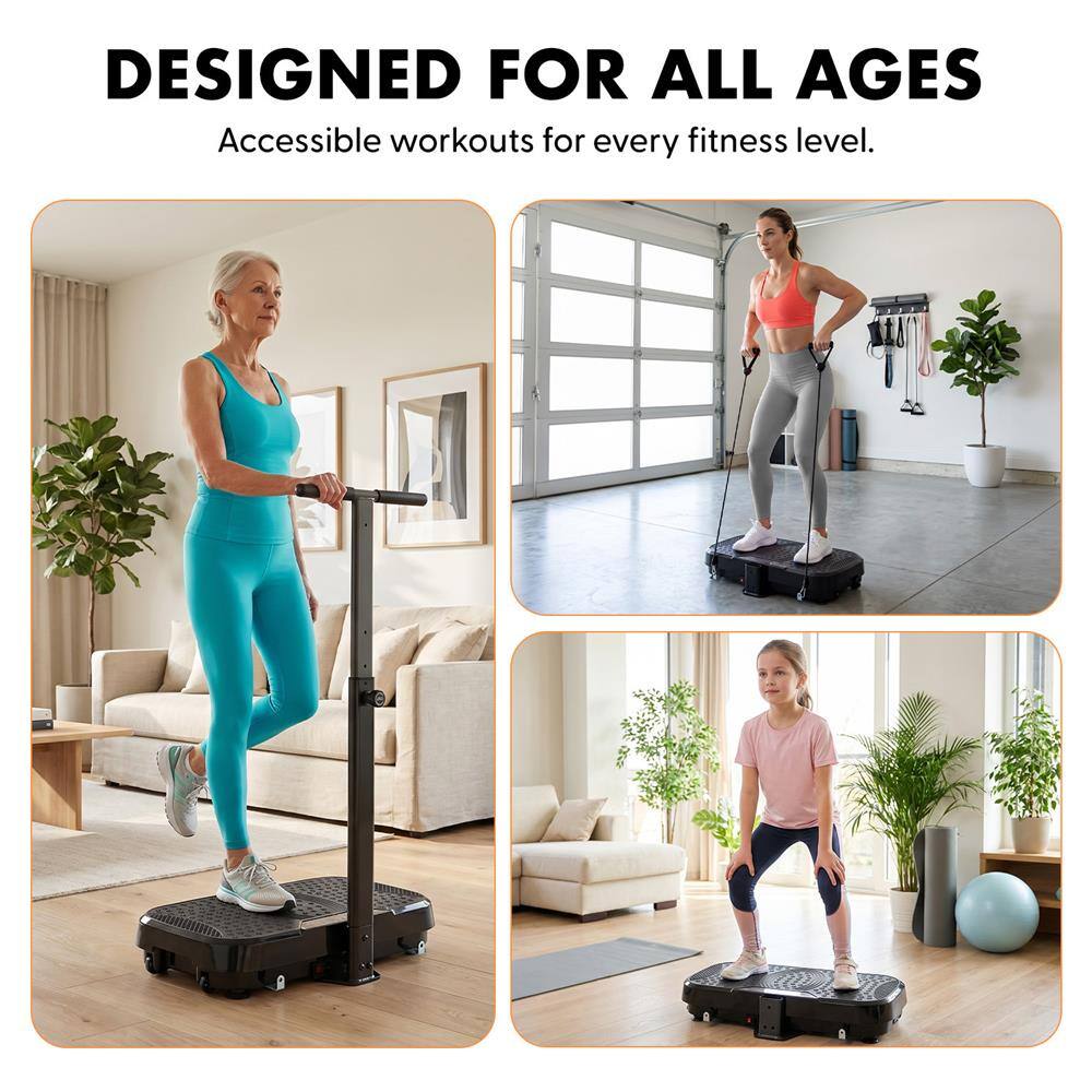 DESIGNED FOR ALL AGES  
Accessible workouts for every fitness level.