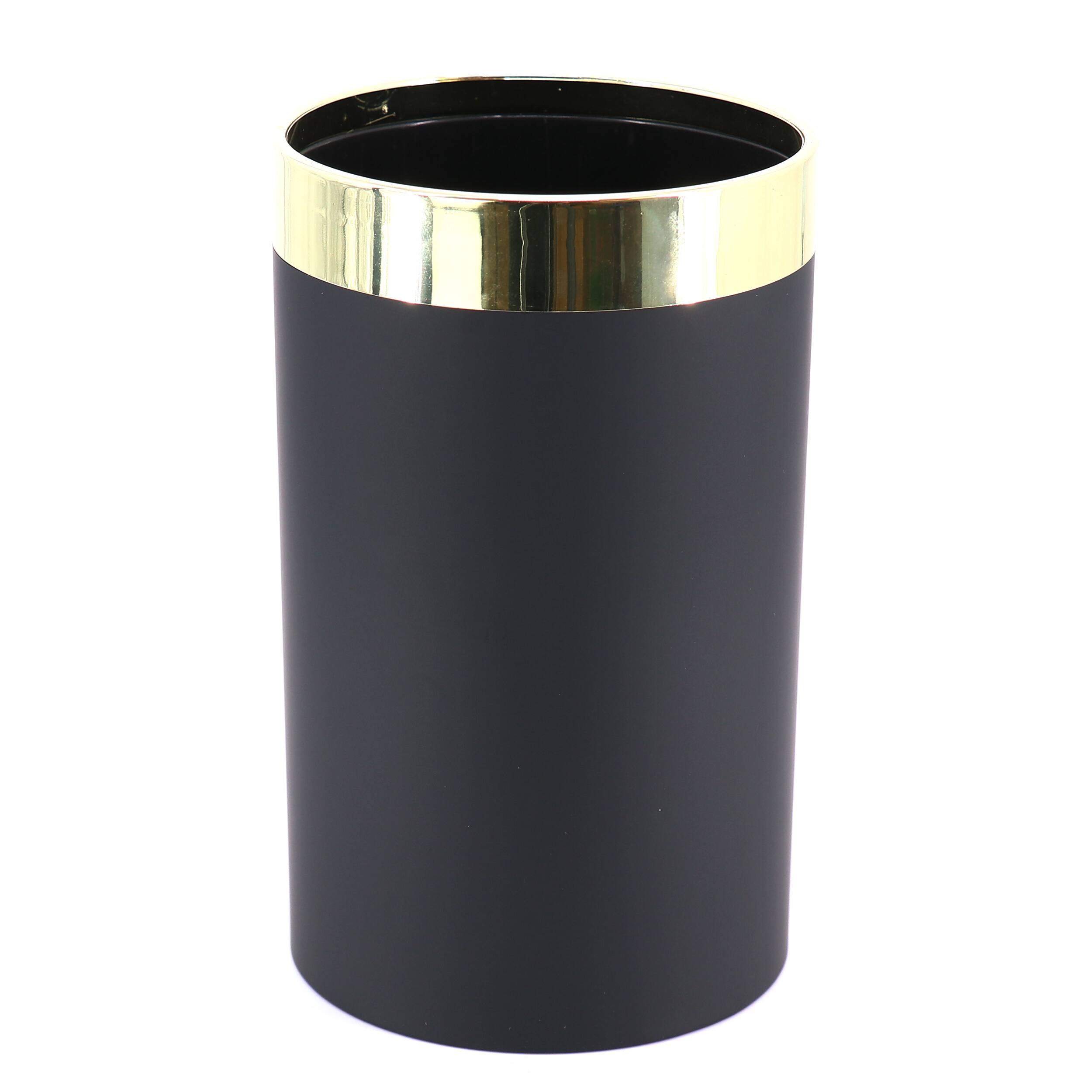 Alt View 5. Gibson - Gibson Home Hampsbridge 10 Piece Nylon Kitchen Tool Set and Utensil Crock in Black and Gold - Black.