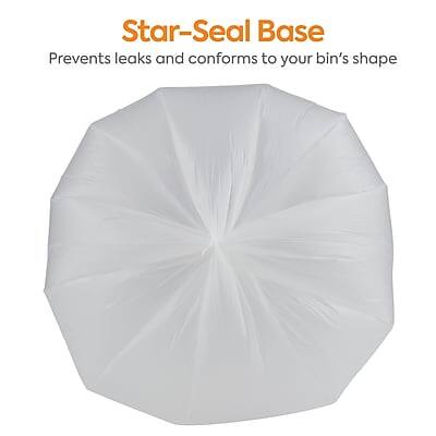 Star-Seal Base  
Prevents leaks and conforms to your bin's shape