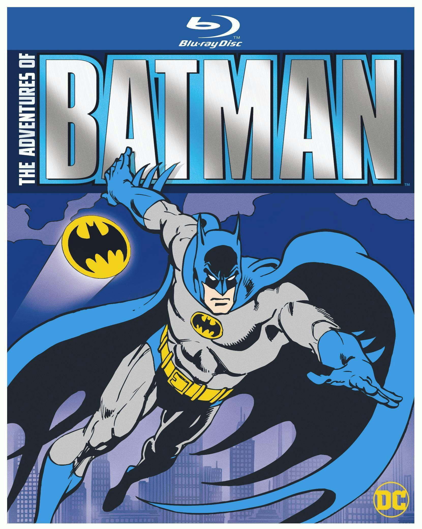 Front. The Adventures of Batman: The Complete Collection [Blu-ray].