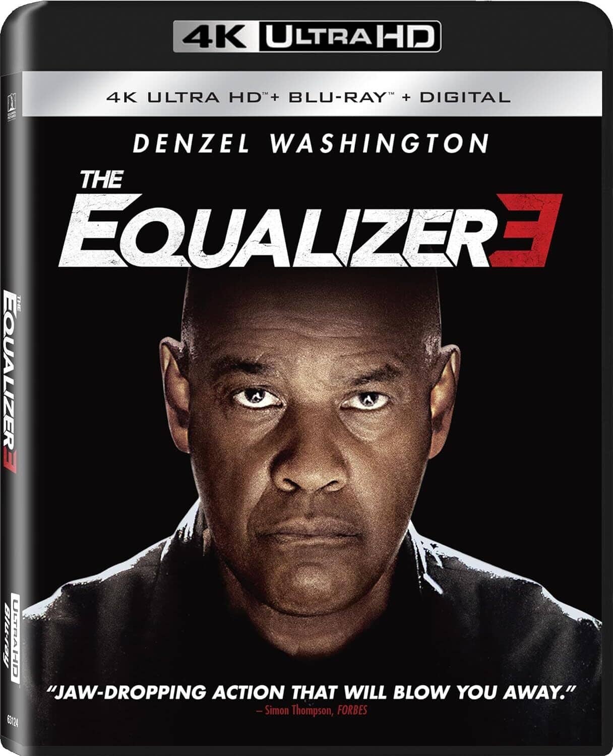 Front. The Equalizer 3 - 4K Blu-Ray.