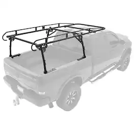 Elevate Outdoor - Powder Coated Steel Over Cap Truck Rack, Adjustable to 75" Wide - Black