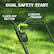 DUAL SAFETY START
1. LOCK OFF BUTTON
2. ON/OFF TRIGGER