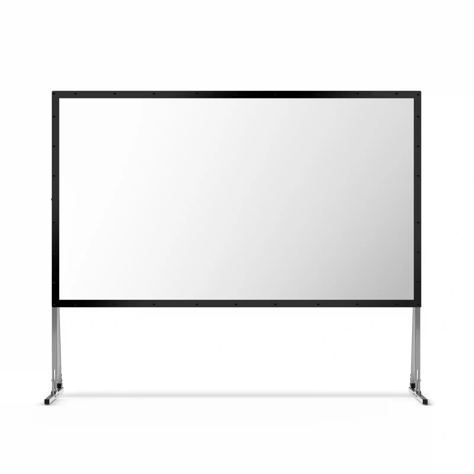 Angle. Valerion - 120” Outdoor Camping Portable Folding Matte White Screen，1.3db Gain，170° half gain viewing angle - White.
