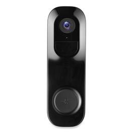 Adesso - CYBERVIEW 3000 Cyberview 3000 3MP 2048 x 1536 Pixels WiFi Wireless Doorbell Camera - White/Black