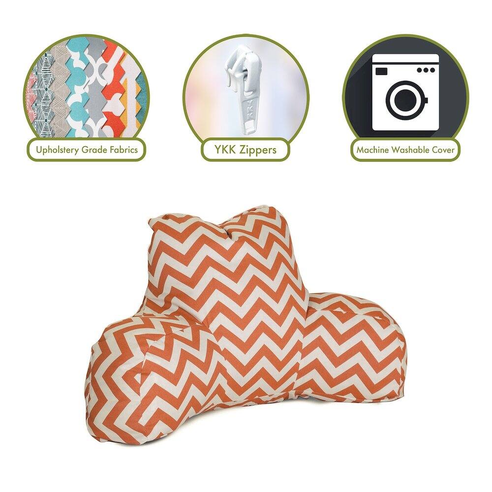 - Upholstery Grade Fabrics
- YKK Zippers
- Machine Washable Cover