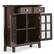 Alt View 12. Simpli Home - Acadian Entryway Storage Cabinet - Brunette Brown.