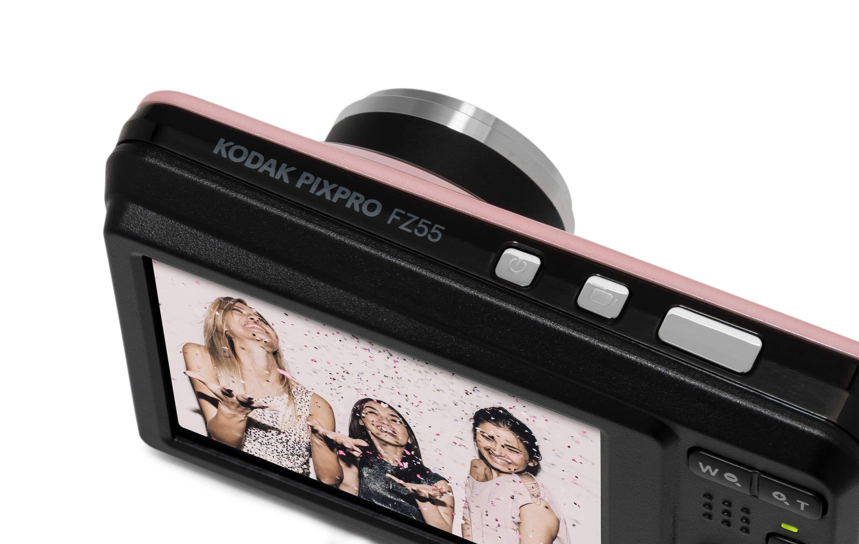 Kodak PIXPRO Friendly Zoom FZ55 Digital Camera Pink FZ55PK - Best Buy