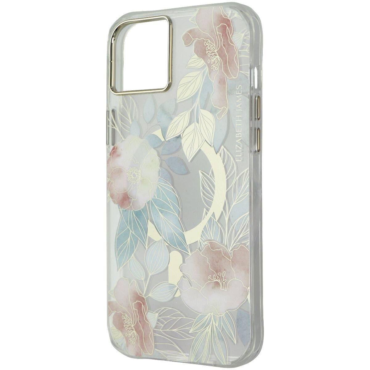 Case-Mate - Elizabeth James Case for MagSafe for Apple iPhone 14 Plus - Blooms in Bordeaux - Multicolor