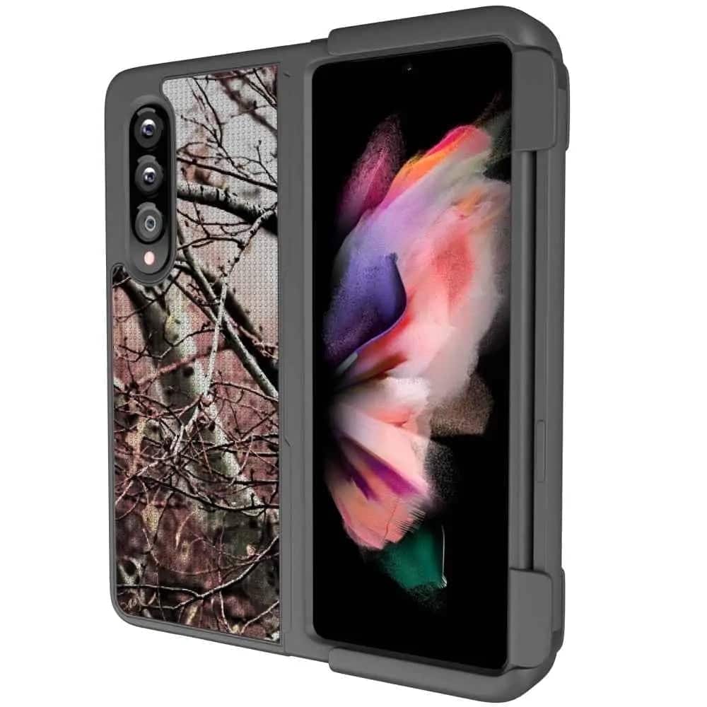 RomeTech - Rome Tech Shell Holster for Galaxy Z Fold 3 - Camo Tree