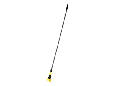 Front. RubberMaid - Rubbermaid Gripper Fiberglass Wet Mop Handle, Gray (FGH24600GY00) - Gray.