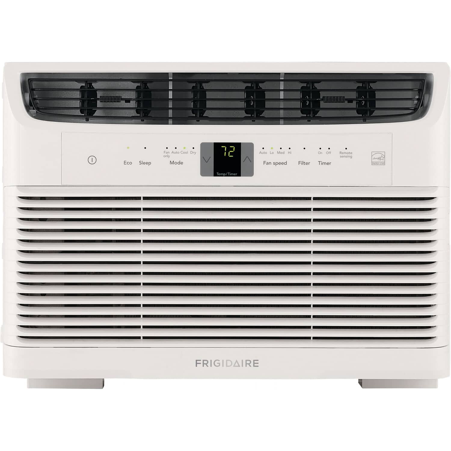 Front Zoom. Frigidaire - 150 Sq. Ft. 5,000 BTU Compact Window Air Conditioner - White.