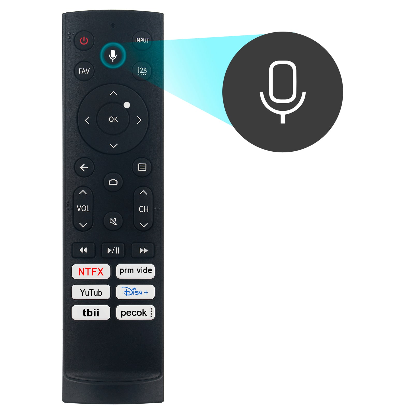 ALLIMITY - Replacement Remote Control ERF3A90, Fit for HISENSE Television U8 U7H Series 55U8H 65U8H 75U8H U8H 50A66FUA 55A66FUA - Black price history on PriceWatchPro