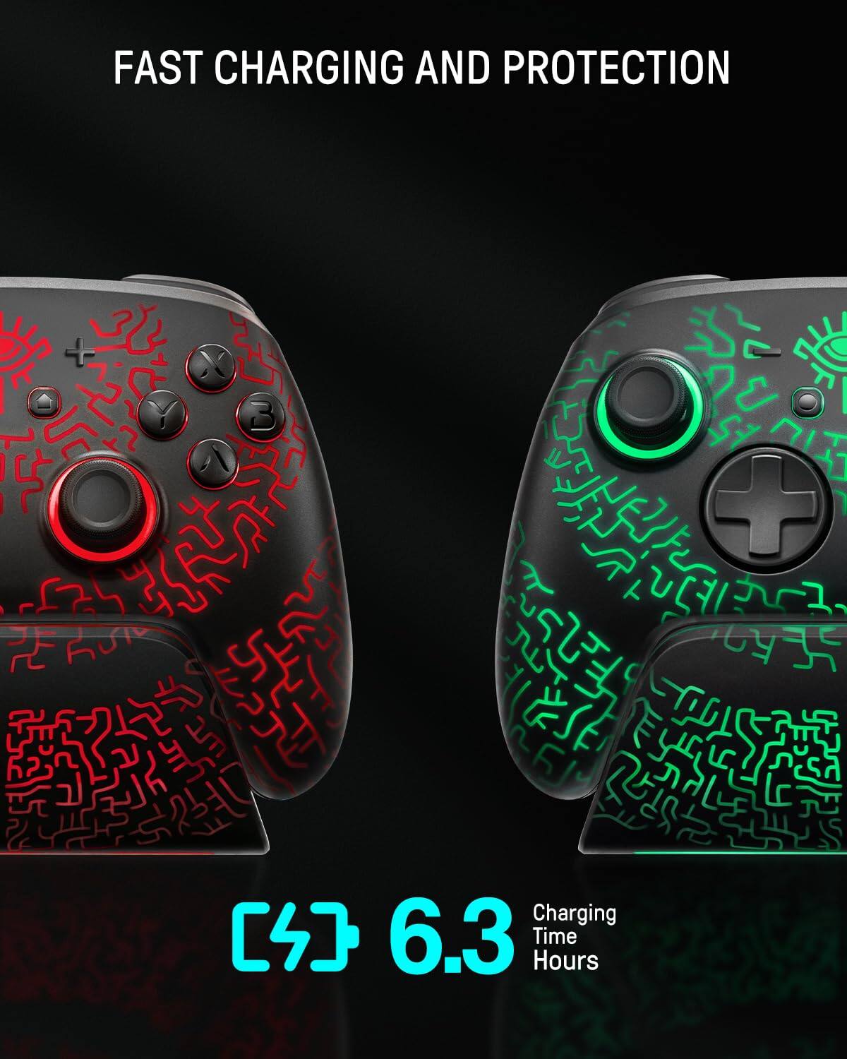 FAST CHARGING AND PROTECTION

[4] 6.3 Charging Time Hours