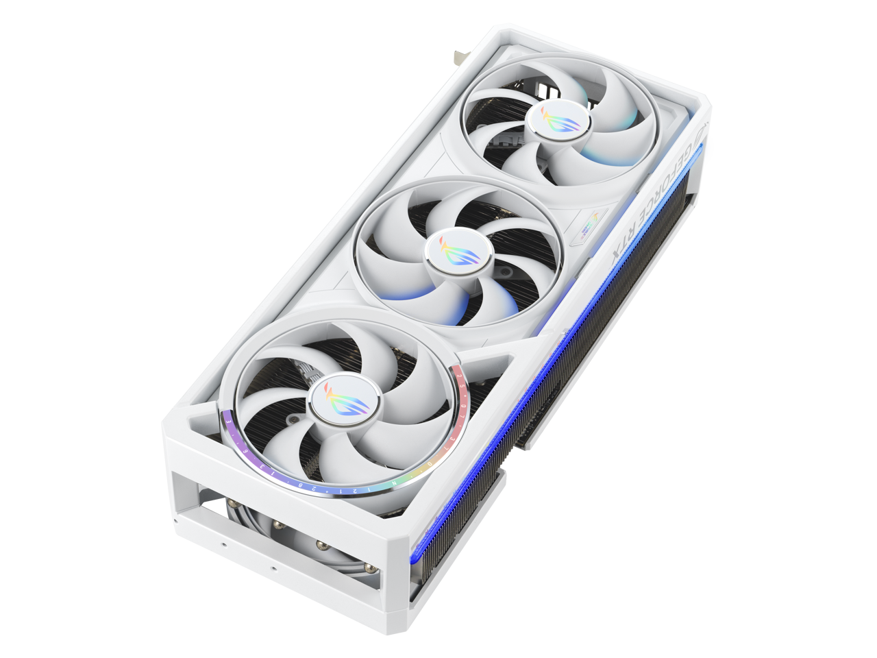 Alt View 4. ASUS - ASUS ROG Astral GeForce RTX 5080 16GB GDDR7 PCI Express 5.0 x16 DLSS 4.0 Graphics Card ROG-ASTRAL-RTX5080-O16G-WHITE.