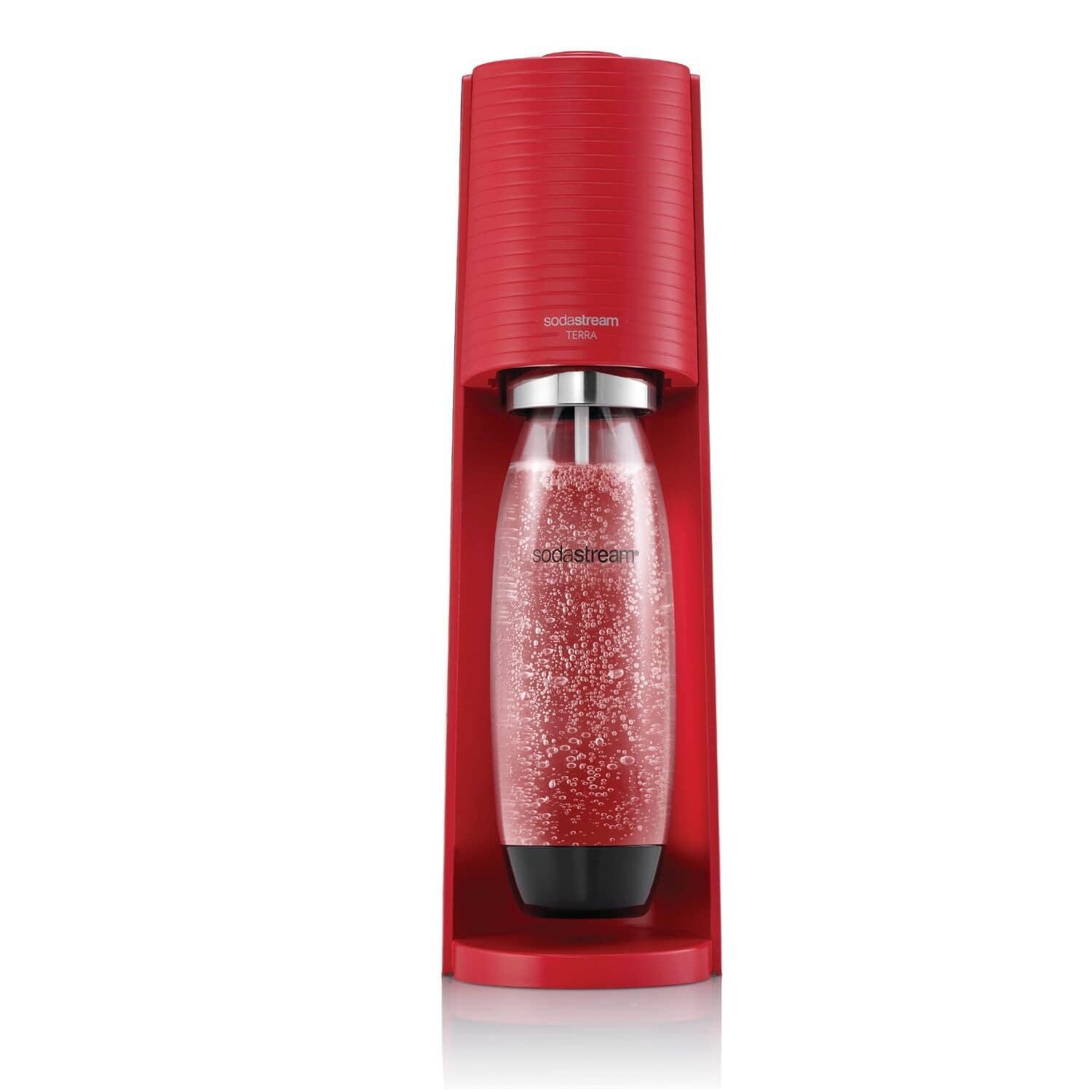 Front Zoom. SodaStream - Terra Water Maker Kit - Red.