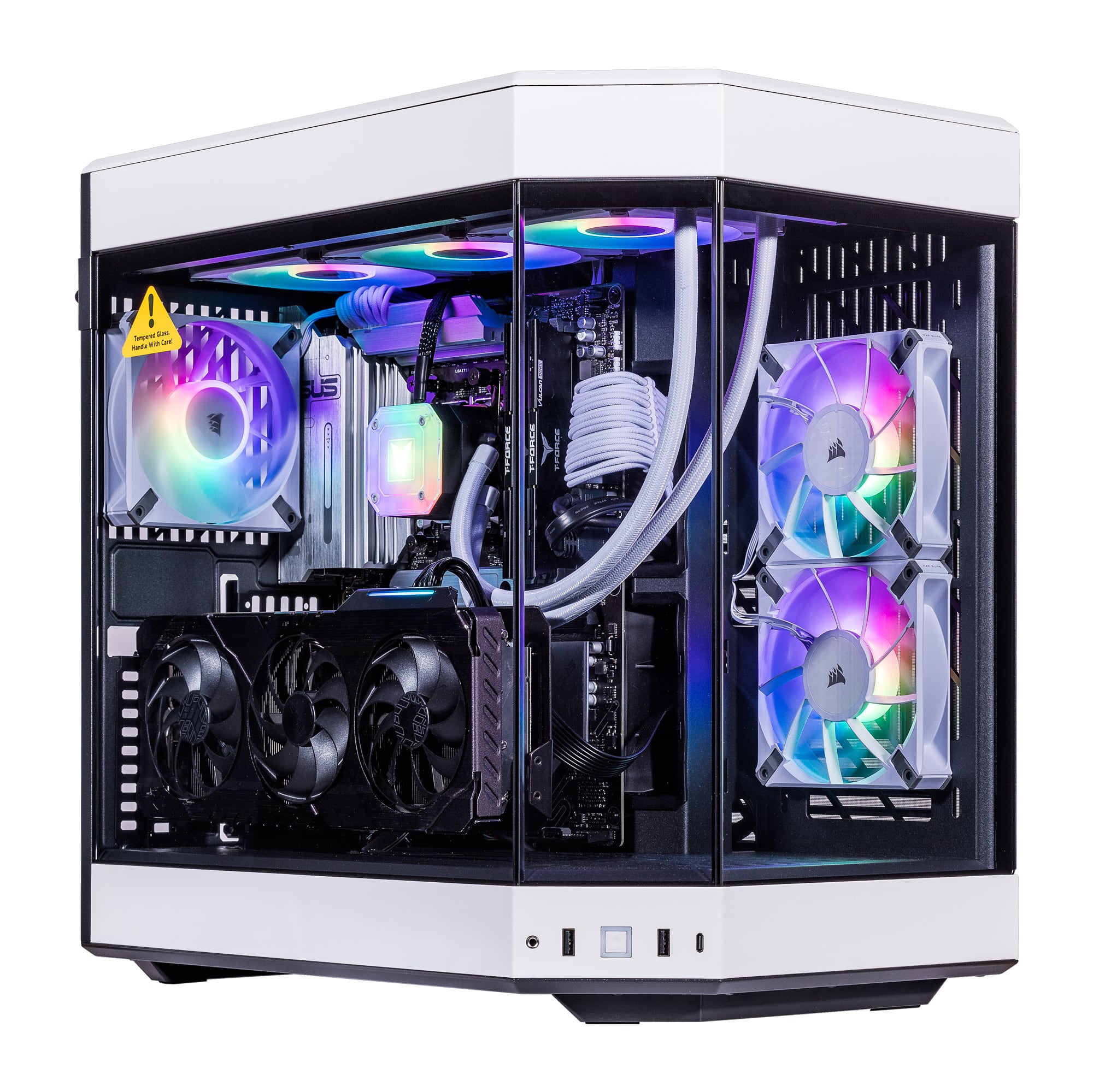 Velztorm - Praetix 3D Desktop PC (AMD Ryzen 7 9800X3D, 32GB DDR5, 2TB PCIe SSD, GeForce RTX 5080, WiFi 7, Win 11 Pro) - White price history on PriceWatchPro