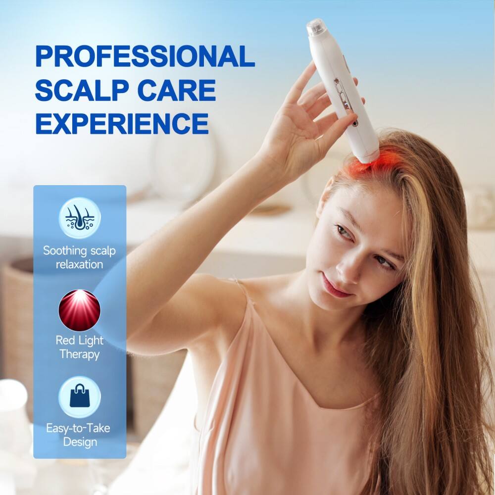 PROFESSIONAL SCALP CARE EXPERIENCE

- Soothing scalp relaxation
- Red Light Therapy
- Easy-to-Take Design