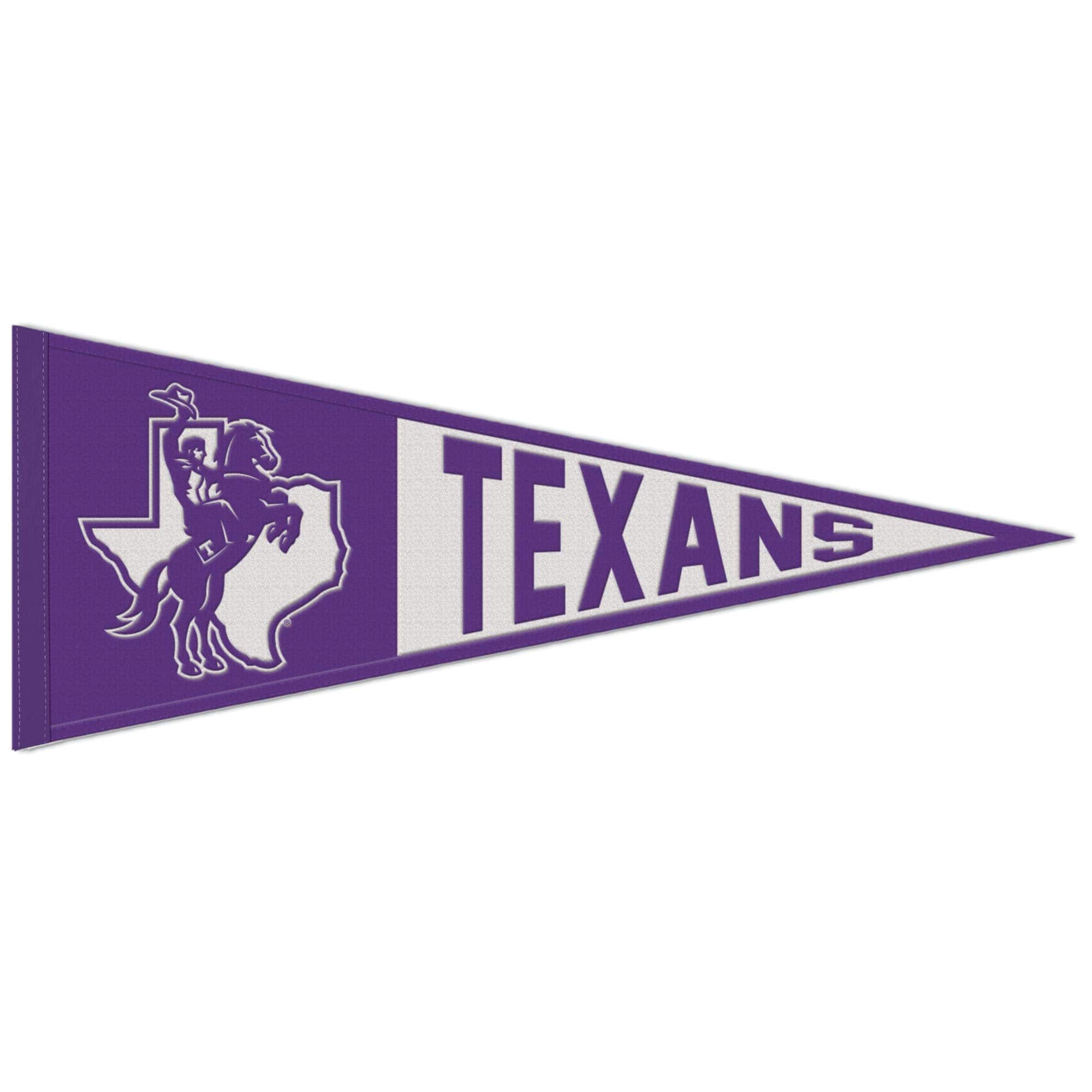 WinCraft - Tarleton State Texans 13" x 32" Retro Logo Wool Pennant - Multicolor