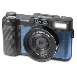 Minolta - MND30 30MP 2.7K QHD 3.0" LCD Screen Digital Camera, Blue