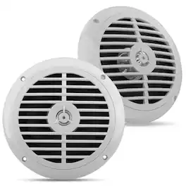 PYLE - 6.5 Inch Dual Marine Speakers - 2 Way